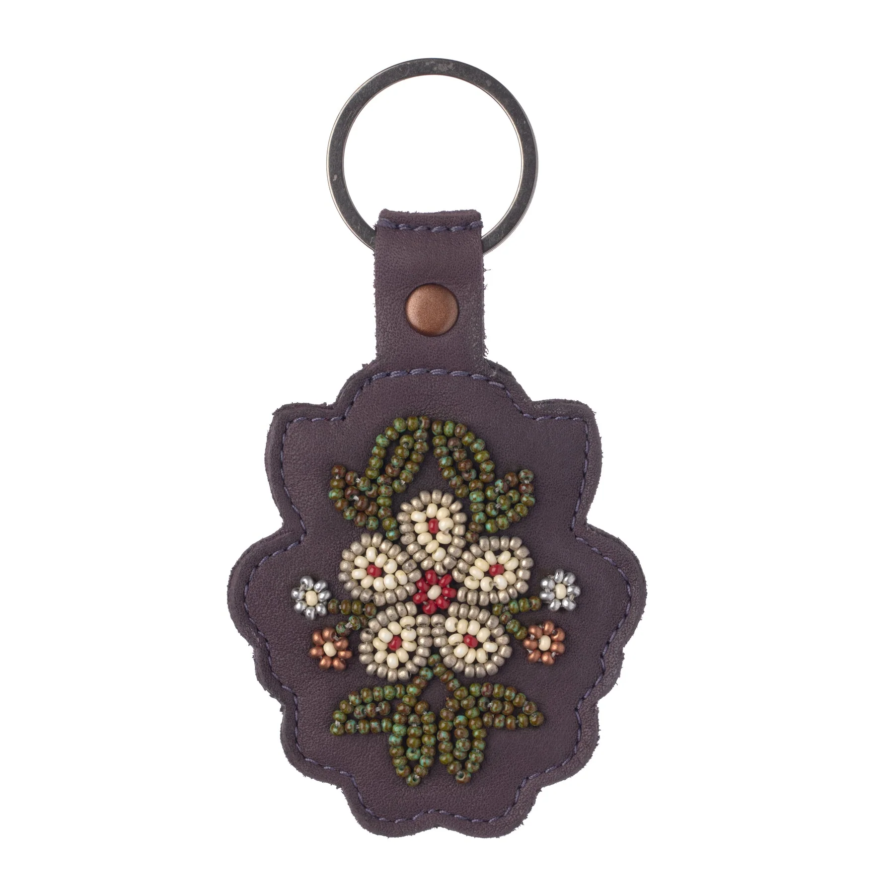 Floret Beaded Keychain - Image 6