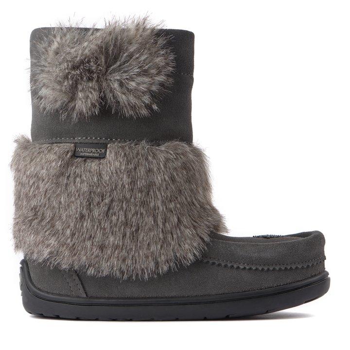 Waterproof Faux Fur Youth Snowy Owlet - Image 10