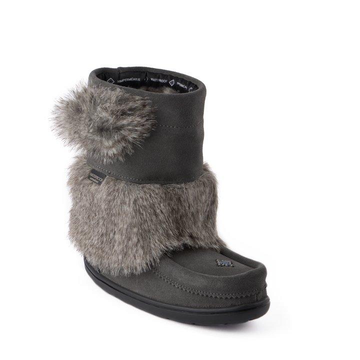 Waterproof Faux Fur Youth Snowy Owlet - Image 4